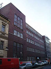 The  former Jewish girls' school in August Strasse 11-13, Berlin-Mitte